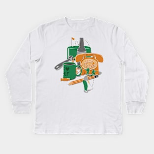 Mini Golf Kids Long Sleeve T-Shirt